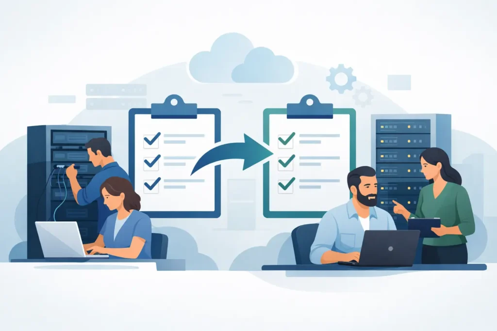 Switching Managed Service Providers Checklist