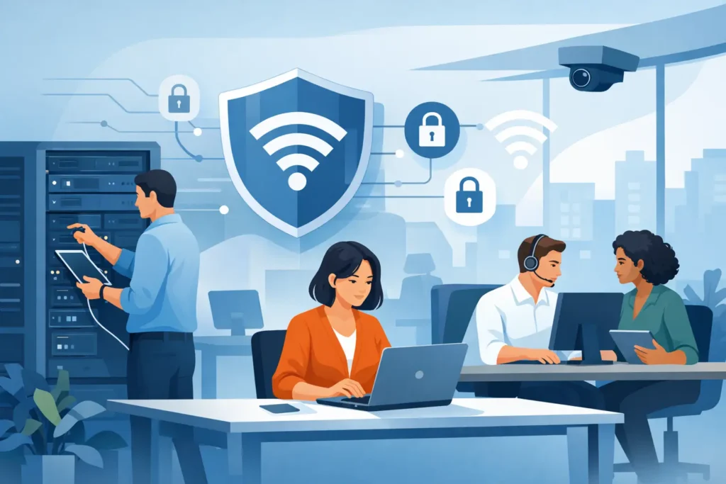 How to Secure Business Wi-Fi Without Disrupting Work