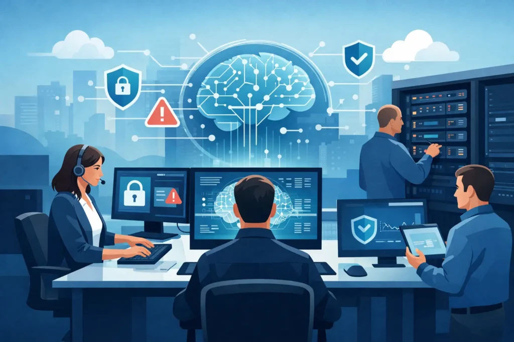 How AI Threat Detection Protects Business Uptime